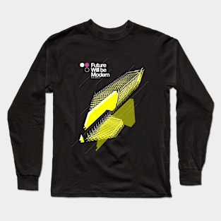 Future Will be Modern /// 001 Long Sleeve T-Shirt